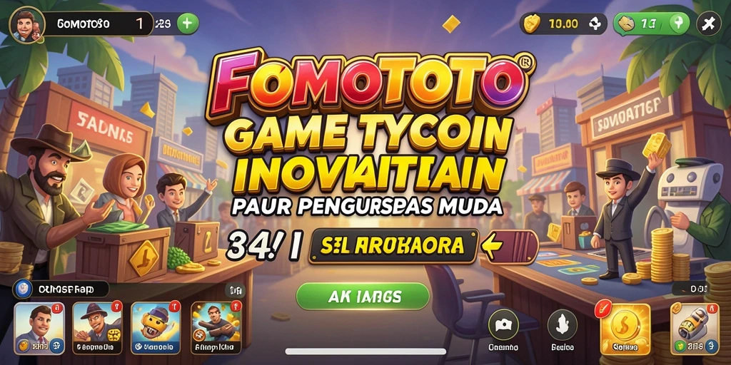 Tangkapan layar menunjukkan gameplay menarik di FOMOTOTO.