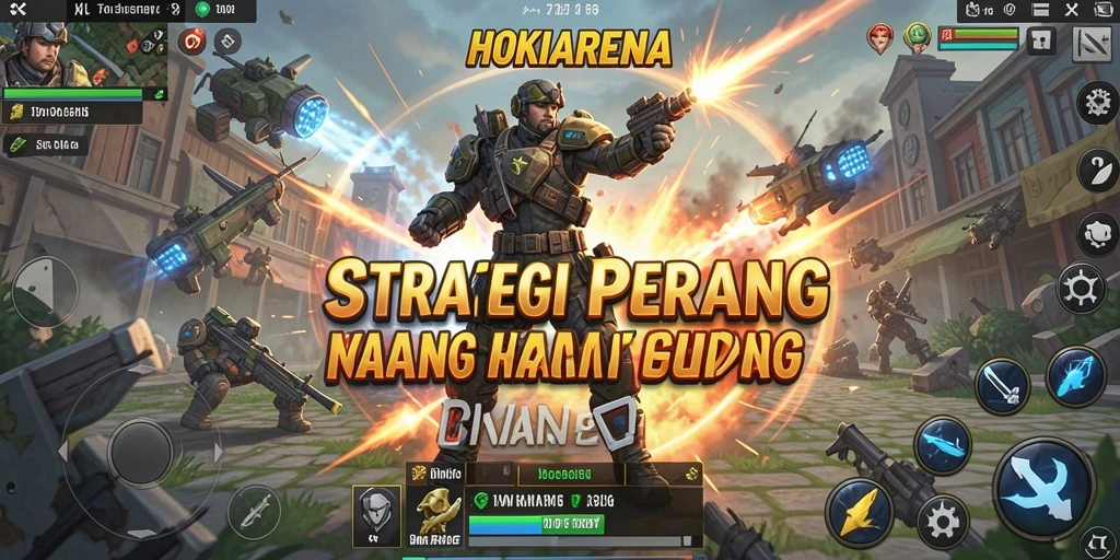Tampilan gameplay HOKIARENA yang seru dan strategis.