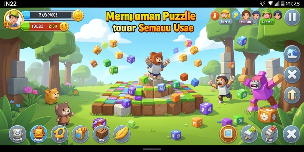 Tampilan gameplay IN22 yang menantang dan menarik.