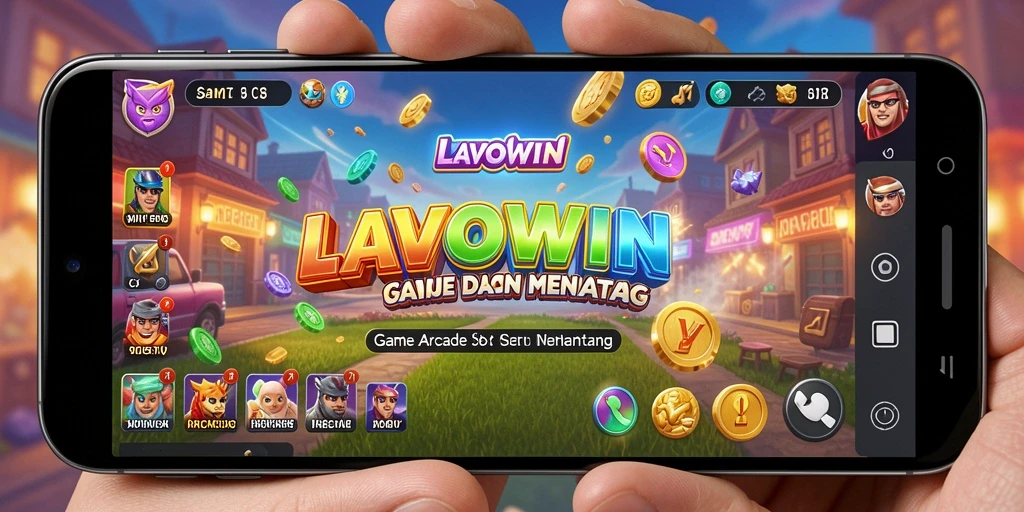 Tampilan gameplay seru dari LAVOWIN dengan berbagai tantangan menarik.