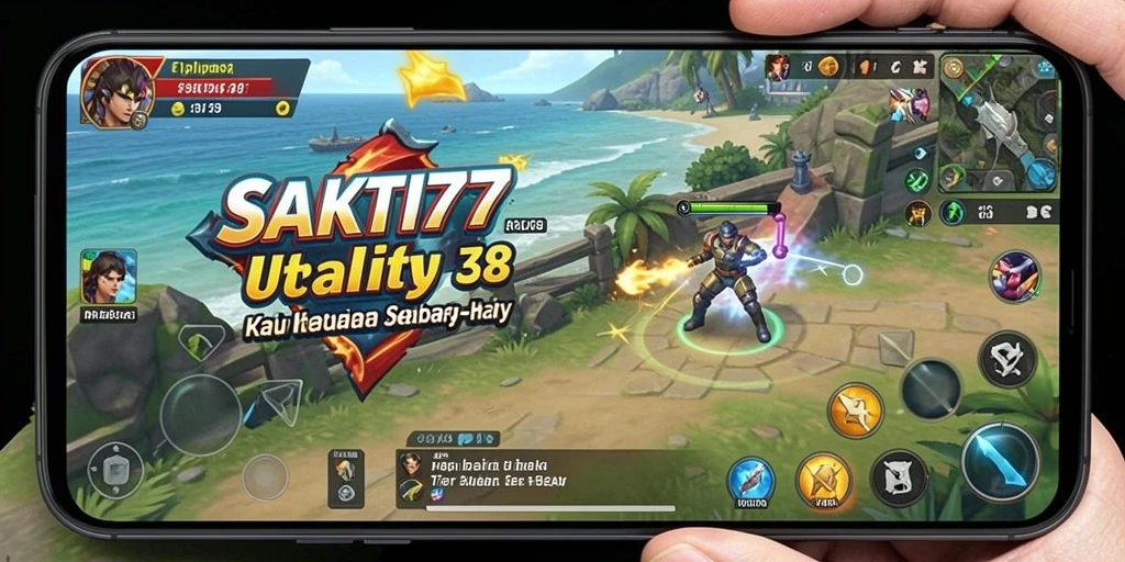 Tampilan utama SAKTI77 dengan berbagai fitur Utility.